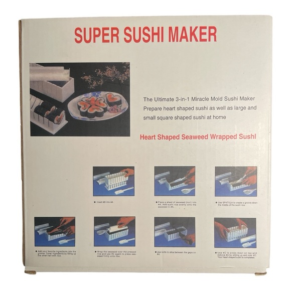Super Sushi Maker - 3-in-1 Miracle Mold - Picture 2 of 5